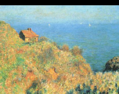 Claude Monet The Fisherman's House at Varengeville